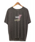 Saint Laurent Paris（サンローランパリ）の古着「ロゴプリントTシャツ」｜グレー