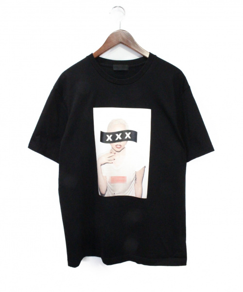 GOD SELECTION XXX（ゴッドセレクショントリプルエックス）GOD SELECTION XXX (ゴットセレクショントリプルエックス) Tシャツ ブラック サイズ:Ｍの古着・服飾アイテム