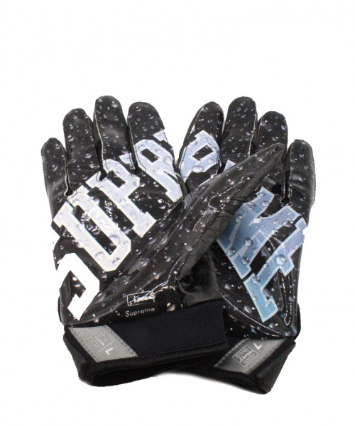 SUPREME（シュプリーム）Supreme (シュプリーム) Vapor Jet 4.0 Football Gloves ブラック サイズ:Ｌの古着・服飾アイテム