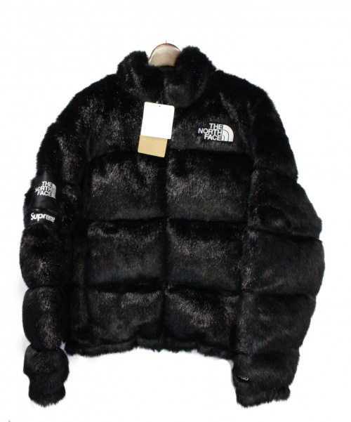 SUPREME（シュプリーム）Supreme (シュプリーム) Faux Fur Nuptse Jacket ブラック サイズ:Lの古着・服飾アイテム
