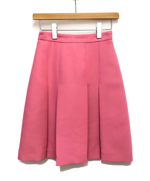 GUCCI（グッチ）GUCCI (グッチ) ボンディングスカート ピンク サイズ:36の古着・服飾アイテム