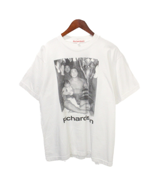 Richardson（リチャードソン）Richardson (リチャードソン) 千代の富士Tシャツ ホワイト サイズ:Ｍの古着・服飾アイテム