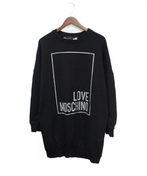 LOVE MOSCHINO（ラブモスキーノ）LOVE MOSCHINO (ラブ モスキーノ) スウェット ブラック サイズ:40の古着・服飾アイテム