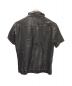 BACK RUSH (バックラッシュ) レザーショートスリーブジャケット ブラック サイズ:M：16800円