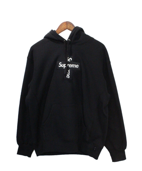 SUPREME（シュプリーム）SUPREME (シュプリーム) 20AW Cross Box Logo Hooded Swe ブラック サイズ:Sの古着・服飾アイテム