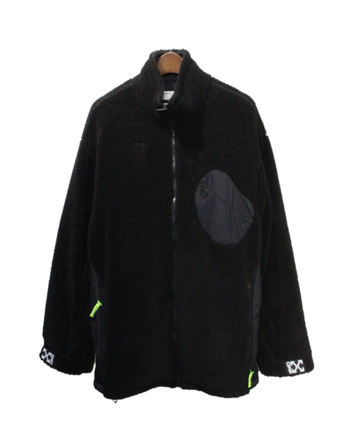 OFFWHITE（オフホワイト）OFFWHITE (オフホワイト) 20SS Equipment Fleece Jacket ブラック サイズ:Sの古着・服飾アイテム