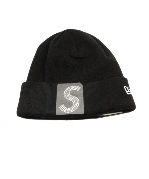 SUPREME（シュプリーム）Supreme (シュプリーム) 21SS Swarovski S Logo Beanie ブラック 未使用品の古着・服飾アイテム