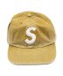 SUPREME (シュプリーム) Washed Denim S Logo 6Panel Cap ベージュ サイズ:- 未使用品：7800円
