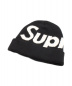Supreme（シュプリーム）の古着「Big Logo Beanie」｜ブラック
