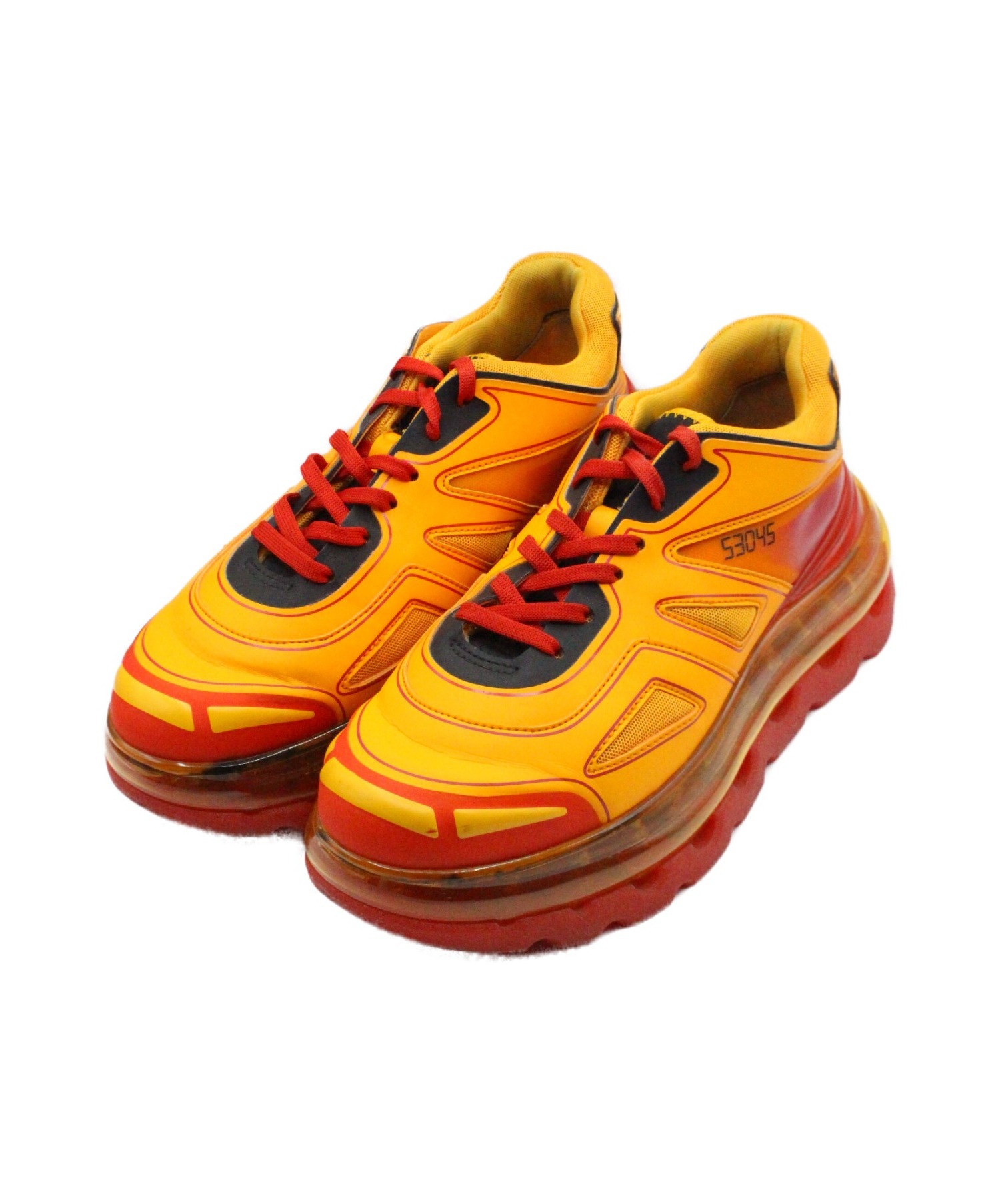 Shoes 53045 (シューズ53045) Bumpair Low-top Sneaker オレンジ サイズ:42