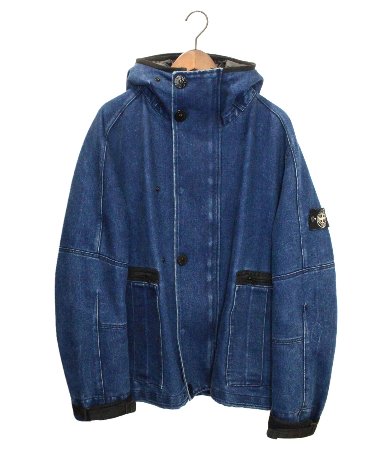 denim jacket stone island