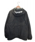 SUPREME（シュプリーム）の古着「Hooded Logo Half Zip Pullover」｜ブラック