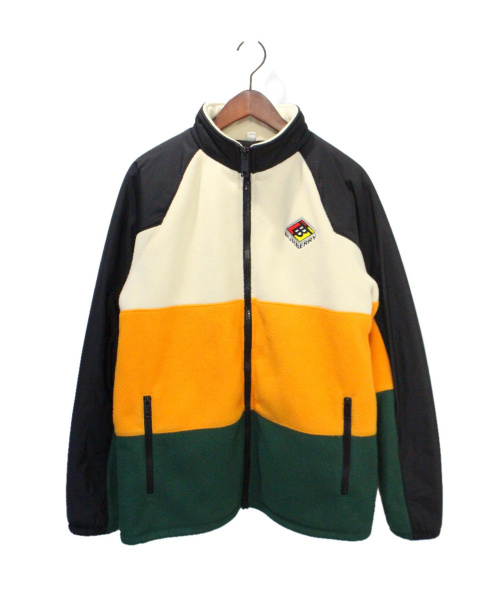 BURBERRY（バーバリー）BURBERRY (バーバリー) Ecclesford Track Jacket オレンジ×ベージュ サイズ:Ｍの古着・服飾アイテム