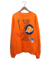 HERON PRESTON（ヘロンプレストン）の古着「COLLAGE Sweatshirt 」｜オレンジ