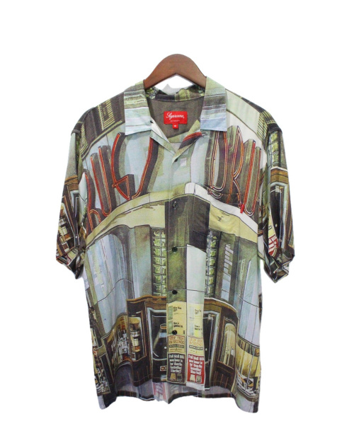 SUPREME（シュプリーム）SUPREME (シュプリーム) Drugs Rayon Shirt マルチ サイズ:Ｍの古着・服飾アイテム