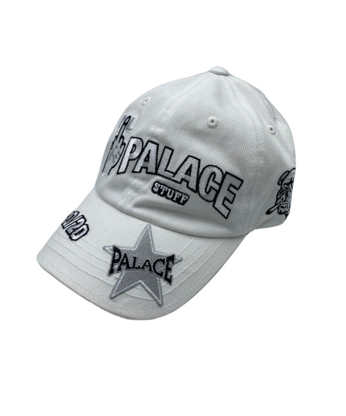 PALACE（パレス）PALACE (パレス) MULTIPACK 6-PANEL ホワイトの古着・服飾アイテム