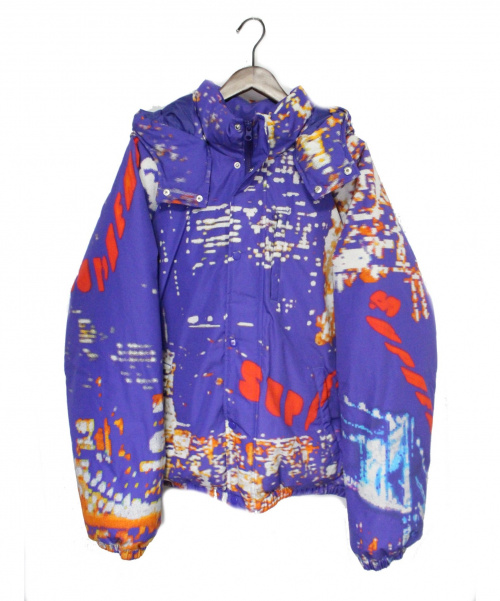 SUPREME（シュプリーム）SUPREME (シュプリーム) City Lights Puffy jacket パープル サイズ:XLの古着・服飾アイテム