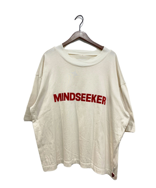 MINDSEEKER（マインドシーカー）MINDSEEKER (マインドシーカー) Tシャツ ベージュ×レッド サイズ:46の古着・服飾アイテム