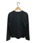 BLACK COMME des GARCONS (コムデギャルソン) ×NIKE 長袖Tシャツ ブラック サイズ:S：4800円