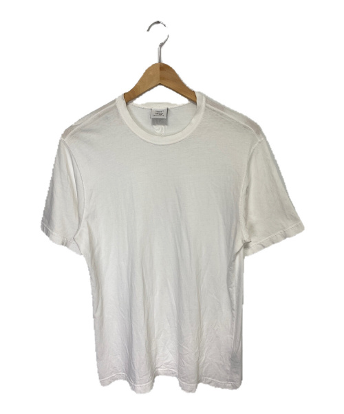 VETEMENTS（ヴェトモン）VETEMENTS (ヴェトモン) Tシャツ ホワイト サイズ:Sの古着・服飾アイテム