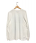 WACKO MARIA (ワコマリア) CREW NECK LONG SLEEVE T-SHIRT ホワイト サイズ:XL：9800円