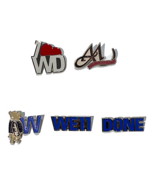 WE11DONE（ウェルダン）WE11DONE (ウェルダン) SET OF WE11DONE PINSの古着・服飾アイテム