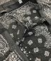 中古・古着 BEDWIN (ベドウィン) バンダナオープンカラーシャツ ブラック サイズ:-：3980円