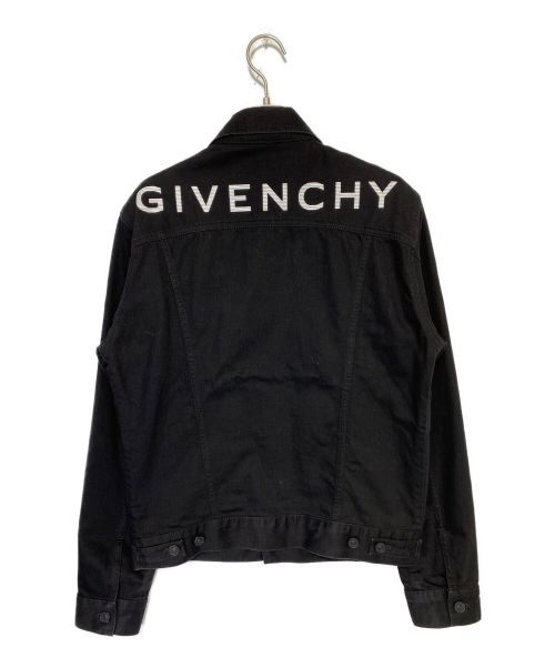 GIVENCHY（ジバンシィ）GIVENCHY (ジバンシィ) デニムジャケット ブラック サイズ:Ｍの古着・服飾アイテム