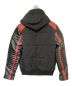 GIVENCHY (ジバンシィ) hooded contrasting sleeve jacket ブラック サイズ:44：39800円