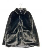 SUPREME（シュプリーム）の古着「2-Tone Faux Fur Shop Coat」｜ブラック