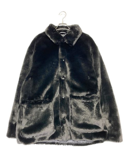 SUPREME（シュプリーム）SUPREME (シュプリーム) 2-Tone Faux Fur Shop Coat ブラック サイズ:Lの古着・服飾アイテム