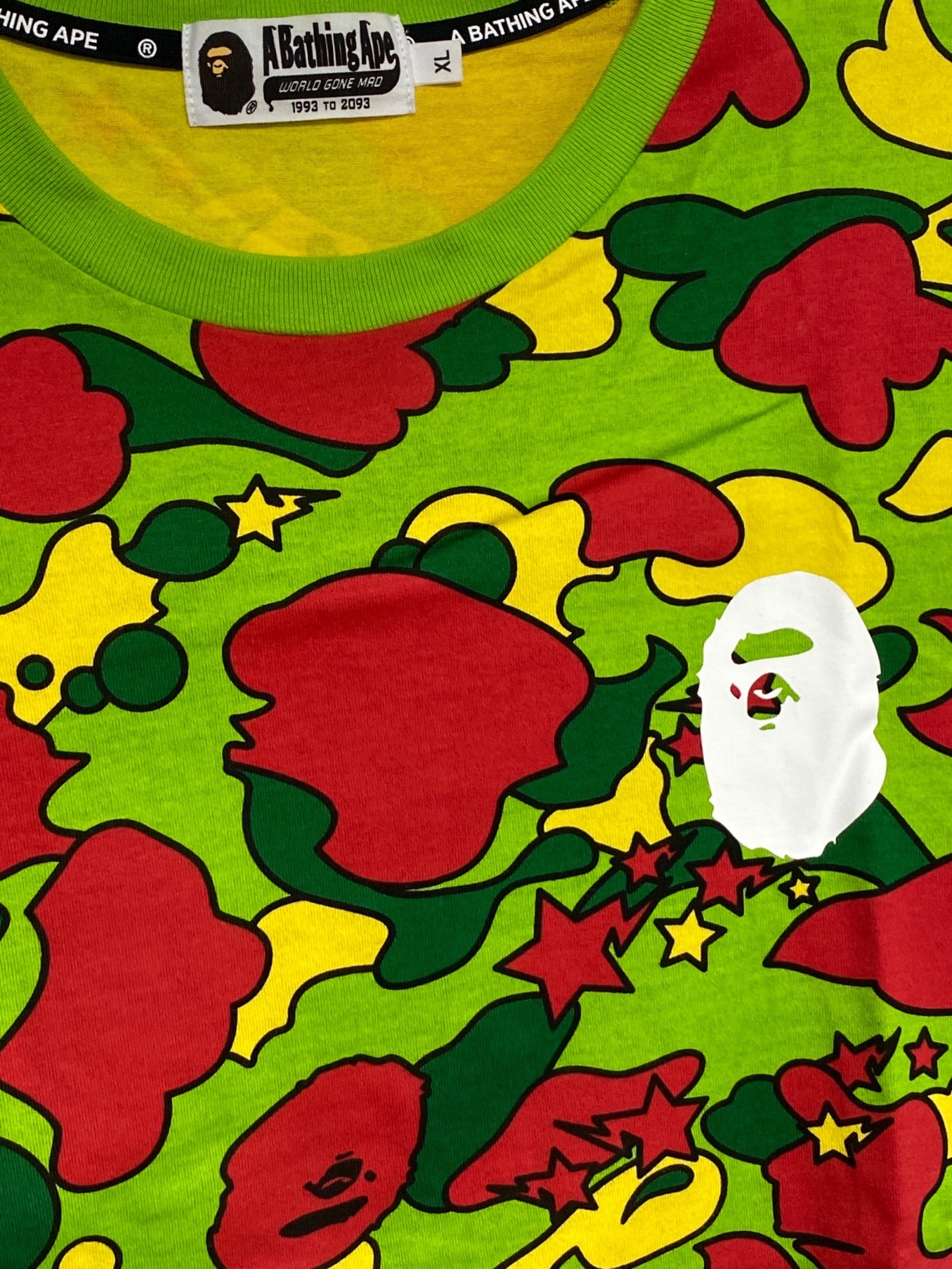 最大30 Off A Bathing Ape Sta Camo Wgm Ape Head Tee 全4色 当店人気の限定モデルが再々々入荷