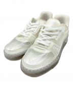 LOUIS VUITTON（）の古着「LV TRAINER SNEAKER」｜クリア