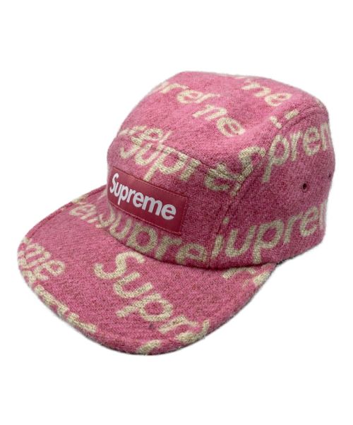 SUPREME（シュプリーム）SUPREME (シュプリーム) Camp Cap ピンクの古着・服飾アイテム