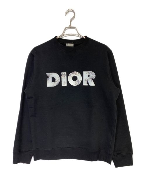 Dior（ディオール）Dior (ディオール) 3D Logo Sweatshirt ブラック サイズ:Sの古着・服飾アイテム