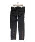 blackmeans (ブラックミーンズ) STRETCH COTTON ZIP PANTS ブラック サイズ:5：16800円