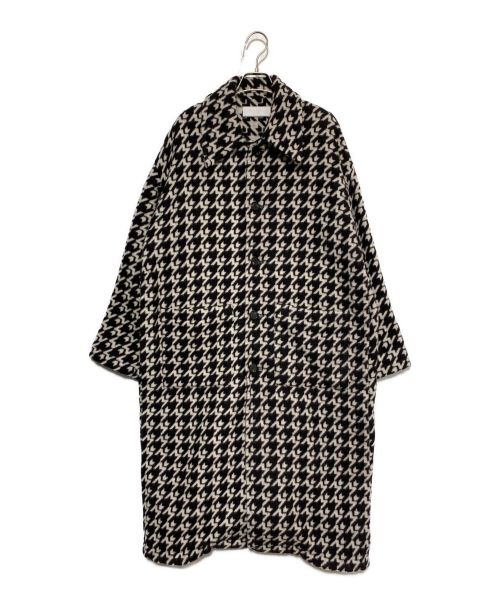 NEON SIGN（ネオンサイン）NEON SIGN (ネオンサイン) MW Plovers Blanket Breaker Coat ブラック×ホワイト サイズ:SIZE 42の古着・服飾アイテム