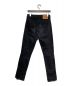 VETEMENTS (ヴェトモン) Rework Biker straight cropped high-rise jeans ブラック サイズ:M：25800円