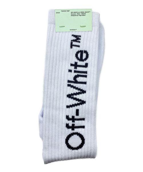 OFFWHITE（オフホワイト）OFFWHITE (オフホワイト)  ARROW MID LENGHT SOCKS  サイズ:- 未使用品の古着・服飾アイテム