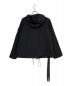 UNRAVEL PROJECT (アンレーベル プロジェクト) Concealed-fastening hooded jacket ブラック サイズ:S：19800円
