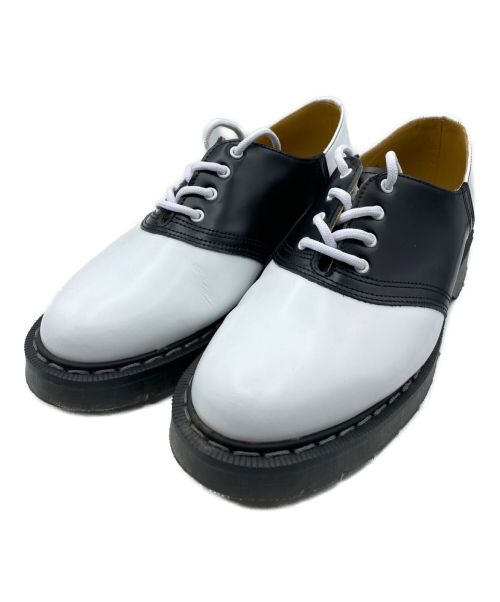 SOLOVAIR（ソロヴェアー）SOLOVAIR (ソロヴェアー) Saddle Shoe ホワイト×ブラック サイズ:25cm （UK6）の古着・服飾アイテム