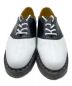 SOLOVAIR (ソロヴェアー) Saddle Shoe ホワイト×ブラック サイズ:25cm （UK6）：14800円
