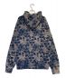 SUPREME (シュプリーム) Bleached Lace Hooded Sweatshirt ネイビー×ブラウン サイズ:Ｍ：24800円
