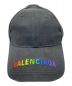BALENCIAGA (バレンシアガ) Rainbow Cap ブラック サイズ:-：17800円