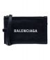 BALENCIAGA（バレンシアガ）の古着「カードケース付きキーリング」｜ブラック
