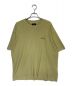 stussy（ステューシー）の古着「Pigment Dyed Inside Out Crew」｜カーキ