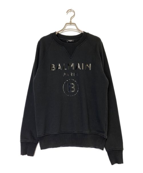 BALMAIN（バルマン）BALMAIN (バルマン) スウェット ブラック サイズ:Sの古着・服飾アイテム