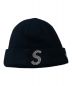 SUPREME (シュプリーム) Swarovski S Logo Beanie ブラック サイズ:-：8800円