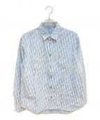 Christian Diorクリスチャン ディオール）の古着「オブリークシャツ」｜インディゴ