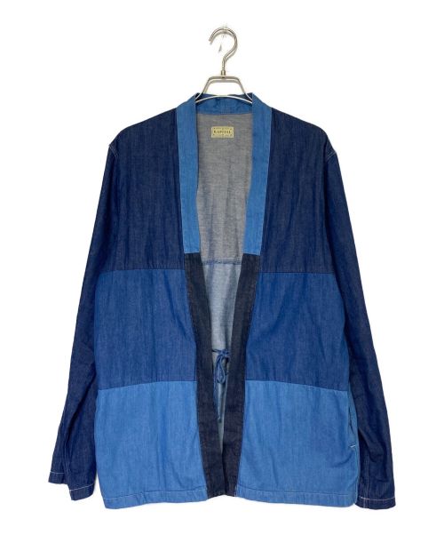KAPITAL（キャピタル）KAPITAL (キャピタル) 8ozデニム 4TONE KAKASHIシャツ インディゴ サイズ:4の古着・服飾アイテム